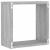 Rafturi cuburi de perete 4 buc Gri Sonoma 30x15x30 cm GartenMobel Dekor