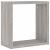 Rafturi cuburi de perete 4 buc Gri Sonoma 30x15x30 cm GartenMobel Dekor