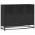 Dulap, negru, 100x35x76 cm, lemn prelucrat GartenMobel Dekor