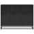 Dulap, negru, 100x35x76 cm, lemn prelucrat GartenMobel Dekor