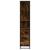 Dulap de baie, stejar afumat, 35x37,5x166 cm, lemn prelucrat GartenMobel Dekor