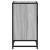 Dulap pentru chiuvetă de baie gri Sonoma 65x33x60 cm lemn GartenMobel Dekor