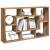 Raft de perete, stejar artizanal, 85x16x52,5 cm, lemn prelucrat GartenMobel Dekor