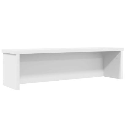 Suport de bucătărie stivuibil alb 50x15x16 cm lemn prelucrat GartenMobel Dekor