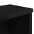Suport de bucătărie stivuibil negru 50x15x16 cm lemn prelucrat GartenMobel Dekor