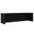 Suport de bucătărie stivuibil negru 50x15x16 cm lemn prelucrat GartenMobel Dekor