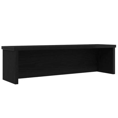 Suport de bucătărie stivuibil negru 50x15x16 cm lemn prelucrat GartenMobel Dekor