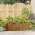 Jardinieră Rusty 120x40x40 cm Oțel pentru intemperii GartenMobel Dekor