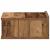 Noptiera plutitoare Lemn vechi 40x32x15 cm Lemn prelucrat GartenMobel Dekor