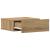Noptiera plutitoare Stejar Artisan 40x32x15 cm Lemn prelucrat GartenMobel Dekor