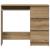 Birou Artisan Stejar 90x45x76 cm lemn prelucrat GartenMobel Dekor