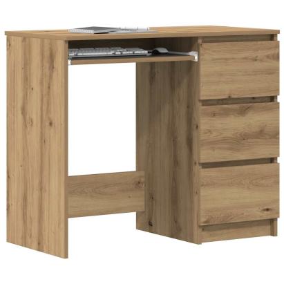 Birou Artisan Stejar 90x45x76 cm lemn prelucrat GartenMobel Dekor