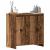 Dulap pentru chiuvetă baie lemn vechi 60x33x60cm lemn prelucrat GartenMobel Dekor