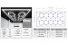 Sistem de Iluminare Plafon Hexagon / HoneyComb 3,94 x 2,10 m Performance AutoTuning
