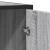 Dulap, gri sonoma, 92x35x76 cm, lemn prelucrat GartenMobel Dekor