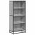 Bibliotecă, gri sonoma, 60x35x139 cm, lemn prelucrat GartenMobel Dekor