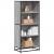 Bibliotecă, gri sonoma, 60x35x139 cm, lemn prelucrat GartenMobel Dekor