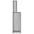 Set mobilier de baie, 3 piese, gri sonoma, lemn prelucrat GartenMobel Dekor