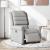 Scaun reclinabil electric Cloud Grey Fabric GartenMobel Dekor