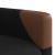 Fotoliu rabatabil electric, negru, material textil GartenMobel Dekor