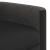 Fotoliu rabatabil electric, negru, material textil GartenMobel Dekor