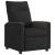 Fotoliu rabatabil electric, negru, material textil GartenMobel Dekor
