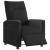 Fotoliu rabatabil electric, negru, material textil GartenMobel Dekor