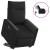 Fotoliu electric rabatabil cu ridicare, negru, textil GartenMobel Dekor