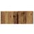 Set dulap TV 5 piese montat pe perete lemn vechi lemn prelucrat GartenMobel Dekor