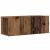Set dulap TV 4 piese montat pe perete lemn vechi lemn prelucrat GartenMobel Dekor
