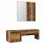 Set de mobilier pentru hol Lemn vechi din lemn prelucrat GartenMobel Dekor