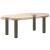 Picioare măsuță de cafea 4 buc Oțel natural 42-44 cm Oțel GartenMobel Dekor