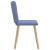 Scaune de sufragerie 2 buc țesătură Jeans Blue GartenMobel Dekor