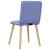 Scaune de sufragerie 2 buc țesătură Jeans Blue GartenMobel Dekor