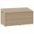 Cutie de depozitare de grădină Bej 110x50x58 cm polirattan GartenMobel Dekor