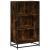Bibliotecă, stejar fumuriu, 60x35x107,5 cm, lemn prelucrat GartenMobel Dekor