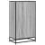 Bibliotecă, gri sonoma, 60x35x107,5 cm, lemn prelucrat GartenMobel Dekor