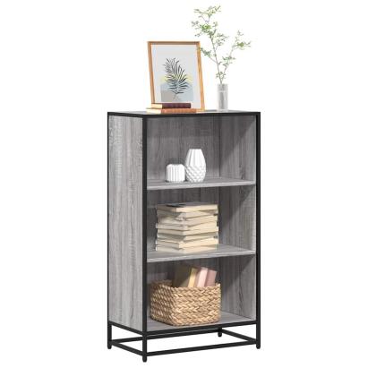 Bibliotecă, gri sonoma, 60x35x107,5 cm, lemn prelucrat GartenMobel Dekor