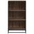 Bibliotecă, stejar maro, 60x35x107,5 cm, lemn prelucrat GartenMobel Dekor