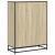 Bibliotecă, stejar Sonoma, 80,5x35x107,5 cm, lemn prelucrat GartenMobel Dekor