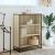 Bibliotecă, stejar Sonoma, 80,5x35x107,5 cm, lemn prelucrat GartenMobel Dekor