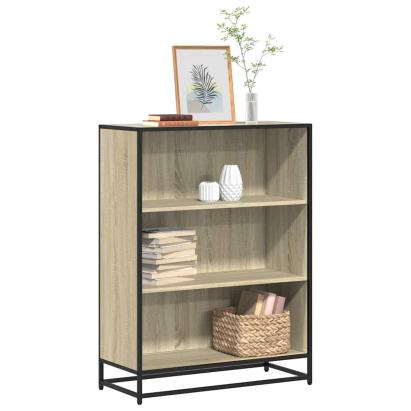 Bibliotecă, stejar Sonoma, 80,5x35x107,5 cm, lemn prelucrat GartenMobel Dekor