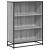 Bibliotecă, gri sonoma, 80,5x35x107,5 cm, lemn prelucrat GartenMobel Dekor