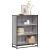 Bibliotecă, gri sonoma, 80,5x35x107,5 cm, lemn prelucrat GartenMobel Dekor