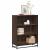 Bibliotecă, stejar maro, 80,5x35x107,5 cm, lemn prelucrat GartenMobel Dekor