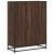 Bibliotecă, stejar maro, 80,5x35x107,5 cm, lemn prelucrat GartenMobel Dekor