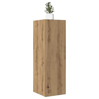 Dulap TV, stejar artizanal, 30,5x30x90 cm, lemn prelucrat GartenMobel Dekor