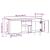 Dulap TV, lemn vechi, 102x35x50 cm, lemn prelucrat GartenMobel Dekor