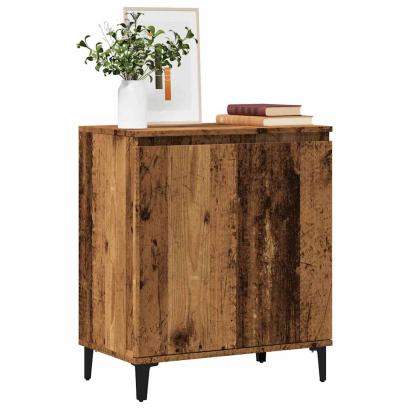 Bufetă din lemn vechi 60x35x70 cm din lemn prelucrat GartenMobel Dekor