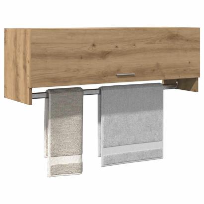 Șifonier, Stejar artizanal, 100x32,5x35 cm, lemn prelucrat GartenMobel Dekor